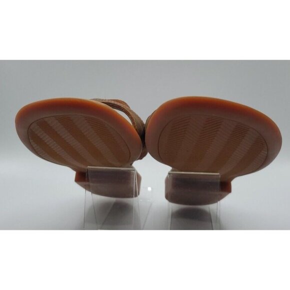 Kodiak Womens Alexi Brown Rust Leather Suede Slide Sandals Size 8.5 - Picture 8 of 13